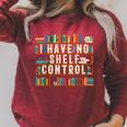 Book Lover I Have No Shelf Control Raglan Sleeve Sweatshirt Heather Dust