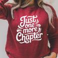 Book Lover Reading Quote Just One More Chapter Writer Raglan Sleeve Sweatshirt Heather Dust Book Lover Reading Quote Just One More Chapter Writer Raglan Sleeve Sweatshirt Heather Dust