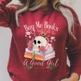 Book Lover Saying Buy Me Books And Call Me A Good Girl Raglan Sleeve Sweatshirt Heather Dust Book Lover Saying Buy Me Books And Call Me A Good Girl Raglan Sleeve Sweatshirt Heather Dust