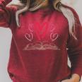 Book Lover Valentines Day Librarian Idea Reading Raglan Sleeve Sweatshirt Heather Dust