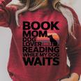 Book Mom Dog Lover Reading While My Dog Waits Premium Tri-Blend Raglan Sleeve Sweatshirt Heather Dust Book Mom Dog Lover Reading While My Dog Waits Premium Tri-Blend Raglan Sleeve Sweatshirt Heather Dust