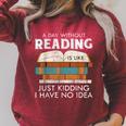 Book Nerd Librarian Bibliophile Library Reading Raglan Sleeve Sweatshirt Heather Dust