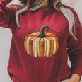 Book Pumpkin Autumn Halloween Literary Readers Raglan Sleeve Sweatshirt Heather Dust