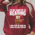 Book Reader Art For Men Women Bookish Book Nerd Lover Raglan Sleeve Sweatshirt Heather Dust