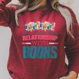 Book Reader Bookish Booktok Reading Cute Sarcastic Raglan Sleeve Sweatshirt Heather Dust