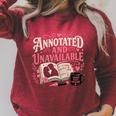 Book Reader Reading Joke Humor Comfort Colors Crop Top Raglan Sleeve Sweatshirt Heather Dust