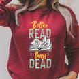 Book Reading Better Read Than Dead Raglan Baseball Tee Raglan Sleeve Sweatshirt Heather Dust Book Reading Better Read Than Dead Raglan Baseball Tee Raglan Sleeve Sweatshirt Heather Dust