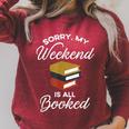 Book Reading Books Library Library Author Raglan Sleeve Sweatshirt Heather Dust