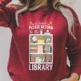 Book Reading If Found Please Return To Library Raglan Baseball Tee Raglan Sleeve Sweatshirt Heather Dust