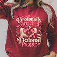 Book Reading Joke Humor Raglan Sleeve Sweatshirt Heather Dust
