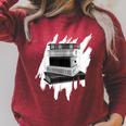 Book Reading Library Books Reader Bookworm Raglan Sleeve Sweatshirt Heather Dust