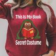This Is My Book Secret Costume Pigeon Bird Kids Reading Raglan Sleeve Sweatshirt Heather Dust This Is My Book Secret Costume Pigeon Bird Kids Reading Raglan Sleeve Sweatshirt Heather Dust