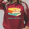 Book Sniffer Sniffing Booksniffing For Readers Raglan Sleeve Sweatshirt Heather Dust Book Sniffer Sniffing Booksniffing For Readers Raglan Sleeve Sweatshirt Heather Dust