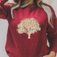 Book Tree Fantasy Raglan Sleeve Sweatshirt Heather Dust