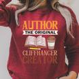 Book Writer Cliffhanger Creator Author Book Writing Novelist Raglan Sleeve Sweatshirt Heather Dust Book Writer Cliffhanger Creator Author Book Writing Novelist Raglan Sleeve Sweatshirt Heather Dust