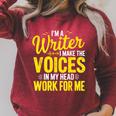 Book Writer Voices In My Head Work For Me Author Writing Raglan Sleeve Sweatshirt Heather Dust Book Writer Voices In My Head Work For Me Author Writing Raglan Sleeve Sweatshirt Heather Dust