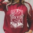 Book Wyrm BookWyrm Dragon Reading Lover Distressed Raglan Sleeve Sweatshirt Heather Dust Book Wyrm BookWyrm Dragon Reading Lover Distressed Raglan Sleeve Sweatshirt Heather Dust