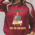 All Booked Up For The Holidays Reading Book Lover Xmas Raglan Sleeve Sweatshirt Heather Dust All Booked Up For The Holidays Reading Book Lover Xmas Raglan Sleeve Sweatshirt Heather Dust