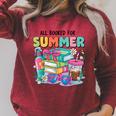 Booked For The Summer Women’s Book Lover Raglan Sleeve Sweatshirt Heather Dust Booked For The Summer Women’s Book Lover Raglan Sleeve Sweatshirt Heather Dust