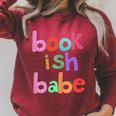 Bookish Babe Book Lovers Women Woman Loves To Read Reading Raglan Sleeve Sweatshirt Heather Dust Bookish Babe Book Lovers Women Woman Loves To Read Reading Raglan Sleeve Sweatshirt Heather Dust
