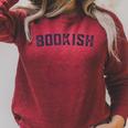 Bookish Book For Nerd Book Lover Bookworm Librarian Bookish Raglan Sleeve Sweatshirt Heather Dust