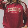 Books Of The Bible Exodus Old Testament Pentateuch Raglan Sleeve Sweatshirt Heather Dust Books Of The Bible Exodus Old Testament Pentateuch Raglan Sleeve Sweatshirt Heather Dust