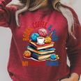 Books Coffee & Yarn Lover My Favorite Things Raglan Sleeve Sweatshirt Heather Dust