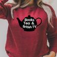 Books Tea And British TV Premium Tri-Blend T-Shirt Raglan Sleeve Sweatshirt Heather Dust Books Tea And British TV Premium Tri-Blend T-Shirt Raglan Sleeve Sweatshirt Heather Dust