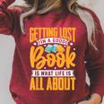Bookstore Owner Quote Raglan Sleeve Sweatshirt Heather Dust