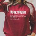 Booktrovert Reading Book Lover Raglan Sleeve Sweatshirt Heather Dust Booktrovert Reading Book Lover Raglan Sleeve Sweatshirt Heather Dust