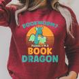Bookworm Kids Dragon Lover Book Reader Fun Raglan Sleeve Sweatshirt Heather Dust Bookworm Kids Dragon Lover Book Reader Fun Raglan Sleeve Sweatshirt Heather Dust