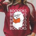 Booooks Cute Ghost Reading Books Halloween For Teacher &Kids Raglan Sleeve Sweatshirt Heather Dust Booooks Cute Ghost Reading Books Halloween For Teacher &Kids Raglan Sleeve Sweatshirt Heather Dust