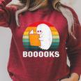 Booooks Funny Halloween Ghost Books For Bookworm Readers Raglan Sleeve Sweatshirt Heather Dust Booooks Funny Halloween Ghost Books For Bookworm Readers Raglan Sleeve Sweatshirt Heather Dust