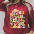 Bro Did You Even Return Your Books Librarian Raglan Sleeve Sweatshirt Heather Dust Bro Did You Even Return Your Books Librarian Raglan Sleeve Sweatshirt Heather Dust