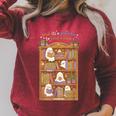 Bruh Its A Good Day To Read A Book Cute Ghost Reader Raglan Sleeve Sweatshirt Heather Dust