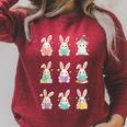 Bunny Reading Books Easter Day Cute Rabbit Librarian Teacher Raglan Sleeve Sweatshirt Heather Dust Bunny Reading Books Easter Day Cute Rabbit Librarian Teacher Raglan Sleeve Sweatshirt Heather Dust