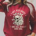 I Buy Her Books And Call Her A Good Girl Smut Book Lover Raglan Sleeve Sweatshirt Heather Dust
