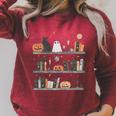 Cat Book Lover Halloween Cute Spooky Reading Premium Tri-Blend Raglan Sleeve Sweatshirt Heather Dust Cat Book Lover Halloween Cute Spooky Reading Premium Tri-Blend Raglan Sleeve Sweatshirt Heather Dust