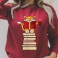 Cats And Reading Books Literature Raglan Sleeve Sweatshirt Heather Dust Cats And Reading Books Literature Raglan Sleeve Sweatshirt Heather Dust