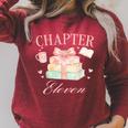 Chapter 11th Birthday Bookworm 11 Years Old Cute Book Loves Raglan Sleeve Sweatshirt Heather Dust Chapter 11th Birthday Bookworm 11 Years Old Cute Book Loves Raglan Sleeve Sweatshirt Heather Dust