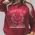 Chapter 13 Birthday Reading Book Lovers 13 Year Old Raglan Sleeve Sweatshirt Heather Dust Chapter 13 Birthday Reading Book Lovers 13 Year Old Raglan Sleeve Sweatshirt Heather Dust