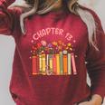 Chapter 13th Birthday Bookworm 13 Years Old For Book Loves Raglan Sleeve Sweatshirt Heather Dust Chapter 13th Birthday Bookworm 13 Years Old For Book Loves Raglan Sleeve Sweatshirt Heather Dust