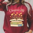 Chapter 20 Turning 20 Years Old Floral Book Premium Tri-Blend Raglan Sleeve Sweatshirt Heather Dust Chapter 20 Turning 20 Years Old Floral Book Premium Tri-Blend Raglan Sleeve Sweatshirt Heather Dust