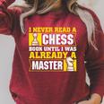 Chess Player I Never Read a Chess Book Chess Raglan Sleeve Sweatshirt Heather Dust