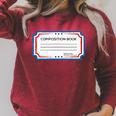 Classic Composition Book Cover Teachers And Students Raglan Sleeve Sweatshirt Heather Dust