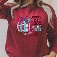 I Closed My Book To Be Here Fall Pumpkin Raglan Sleeve Sweatshirt Heather Dust