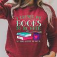 I Closed My Books To Be Here So This Better Be Good Fun Cute Raglan Sleeve Sweatshirt Heather Dust