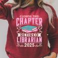 Closing This Chapter Retired Librarian 2025 Book Retirement Raglan Sleeve Sweatshirt Heather Dust Closing This Chapter Retired Librarian 2025 Book Retirement Raglan Sleeve Sweatshirt Heather Dust