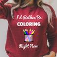 Coloring For Adults s I Love Coloring Books Relaxing Raglan Sleeve Sweatshirt Heather Dust