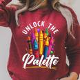 Coloring Book Lover Childrens Book Drawing Coloring Color Raglan Sleeve Sweatshirt Heather Dust